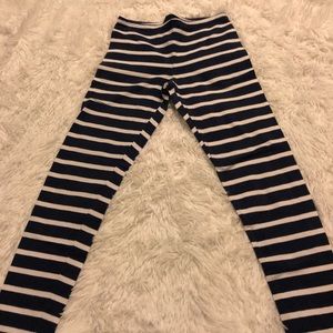 Striped leggings